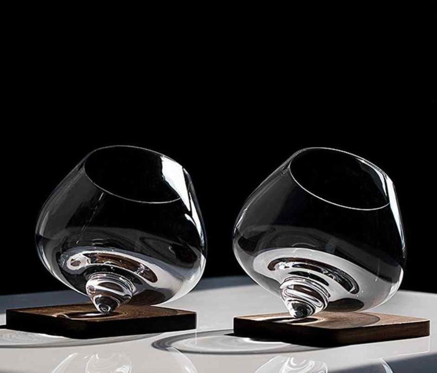 RIVOLDI Designer Scotch Glass x 2 Pair (250ml)