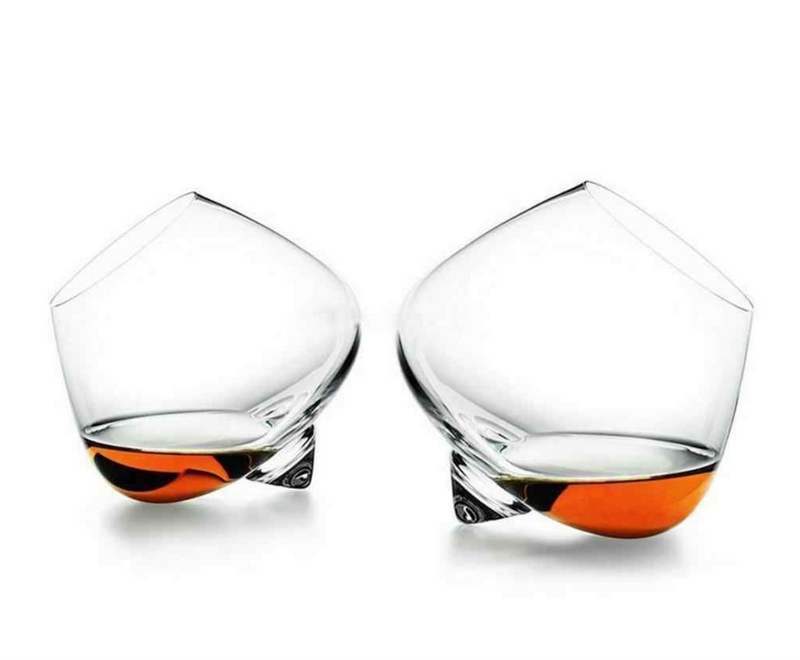RIVOLDI Designer Scotch Glass x 2 Pair (250ml)