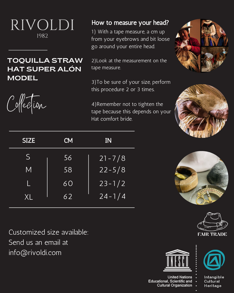 Toquilla Straw Hat Super Alón Model