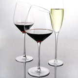 Crystal Burgundy Glass Oblique Red Wine Cup