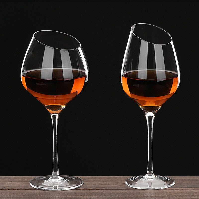 Creative Dream Oblique Mouth Red Wine Glass